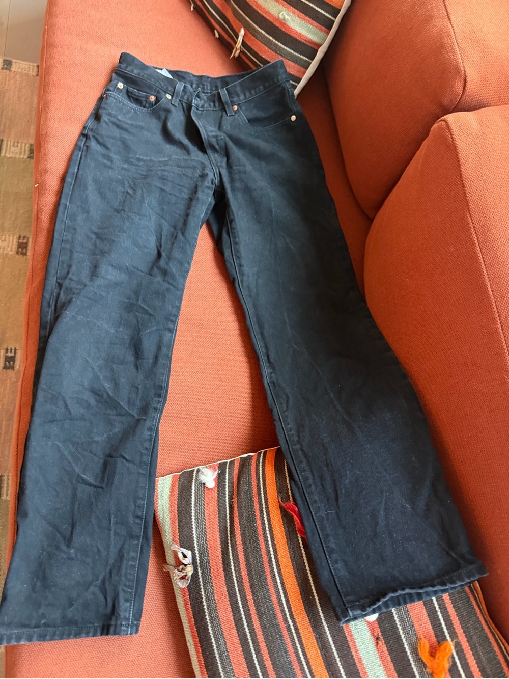Levi’s 501 90s. Black. 28 (fit like 27)
